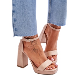 Step in style Sandaler Modell Merila LC-29 Beige - Steg i stil