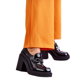 Step in style Skor Modell Jaime 20116 Black Lakier - Steg i stil svart