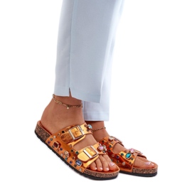 Step in style Sandal Flip-flops Model S.Barski MY121 Orange - Steg i stil