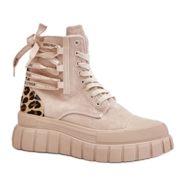 Step in style Stövlar Modell Edidda 24BT26-7378 Light Beige - Steg i stil