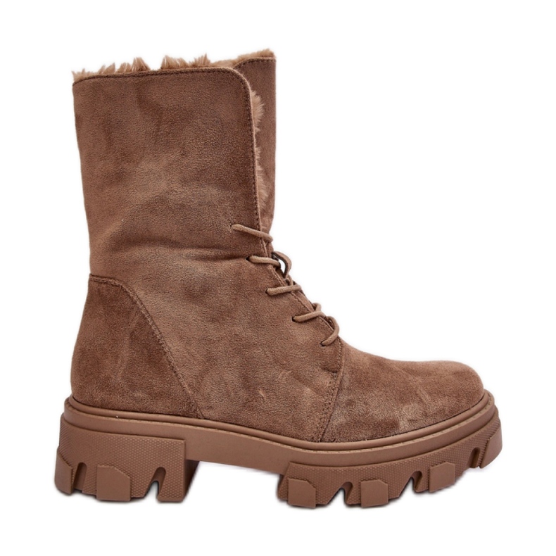 Step in style Workers Model Frendo DA96P Mörkbeige mocka - Steg i stil