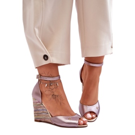 Step in style Sandaler Modell Laura Messi 2603/783 Silver - Steg i stil grå