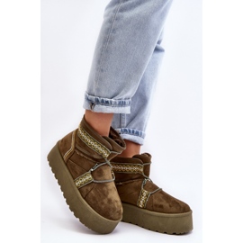 Step in style Snowboots Modell Milson AA-21 Grön - Steg i stil