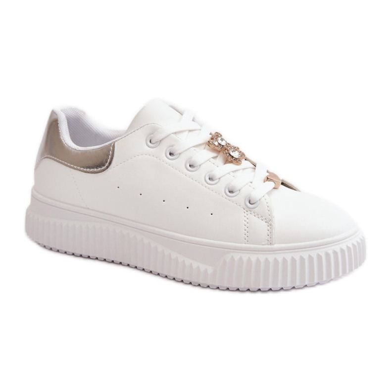 Step in style Sneakers Modell Cillione 2793 Vit/Silver - Steg i stil grå