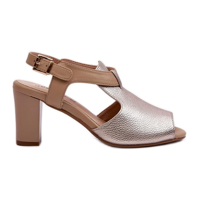 Step in style Sandaler Modell Queenmarie ASA228-3 Guld - Steg i stil