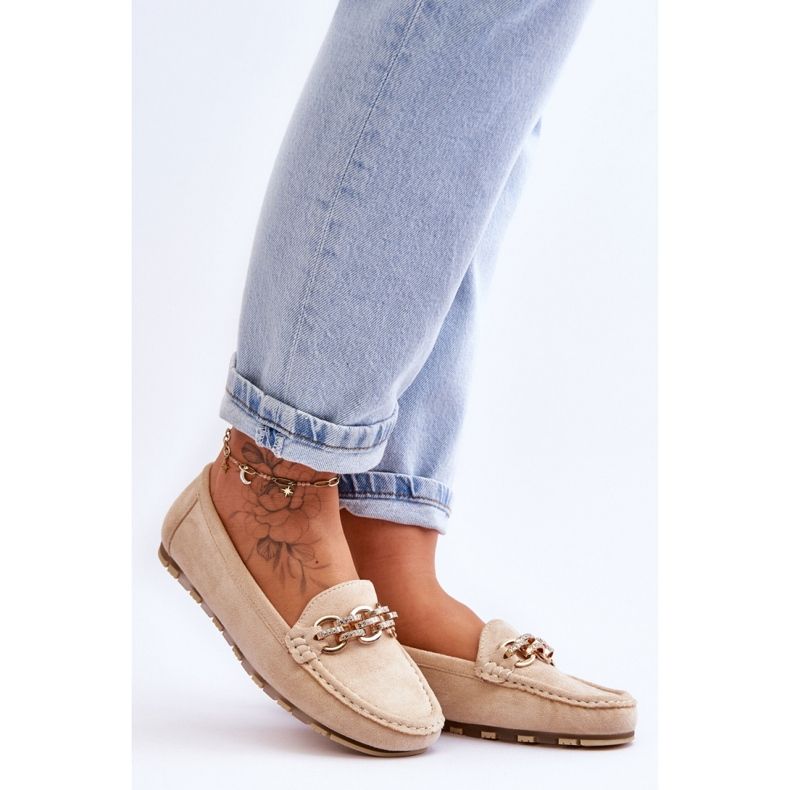 Step in style Mockasiner Modell Sorento JU053 Beige - Steg i stil