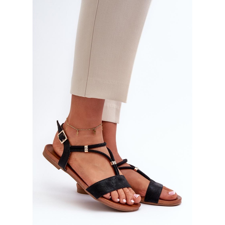 Step in style Sandaler Modell S.Barski KV27-010 Svart - Steg i stil