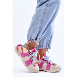 Step in style Sportskor Modell Chillout! BL357P Beige/Rosa - Steg i stil