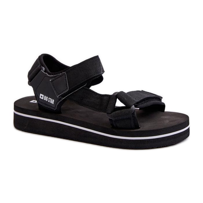Step in style Sandaler Modell Big Star NN274A532 Svart - Steg i stil