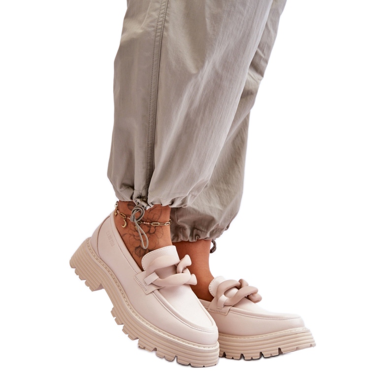 Step in style Mockasiner Model Big Star LL274581 Beige - Steg i stil