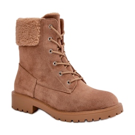 Step in style Workers Model Mivael QT86 Brown - Steg i stil brun