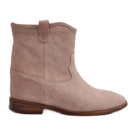 Step in style Stövlar Modell Zazoo 2326/024 Beige Mocka - Steg i stil