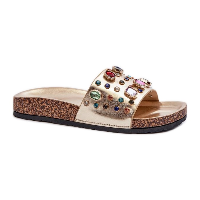 Step in style Sandal flip-flops Model S.Barski MY122 Guld - Steg i stil