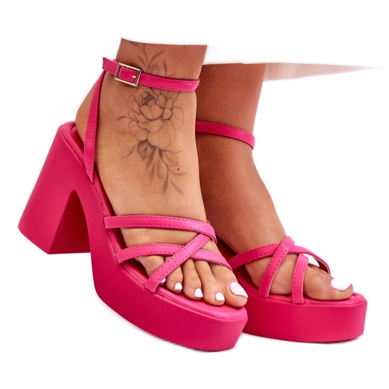 Step in style Sandaler Modell Shemira 78-130 Fuchsia - Steg i stil rosa