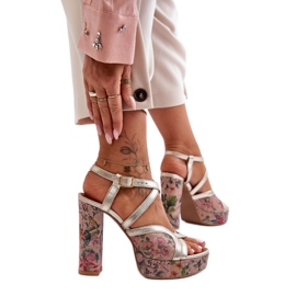 Step in style Sandaler Modell Maciejka 06084-25 Guld - Steg i stil grön