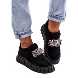 Step in style Sportskor Modell Desire NB615 Svart mocka - Steg i stil