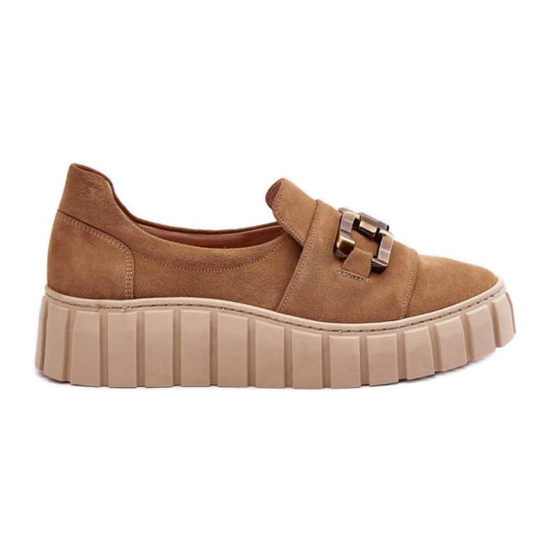 Step in style Skor Modell Lewski 3398 Mörk Beige - Steg i stil
