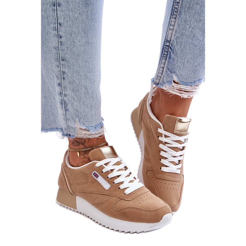 Step in style Sportskor Modell Merida BK939-63 Beige - Steg i stil