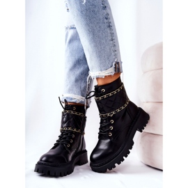 Step in style Arbetarstövlar Modell Caleanor H21-71 Blk Svart - Steg i stil