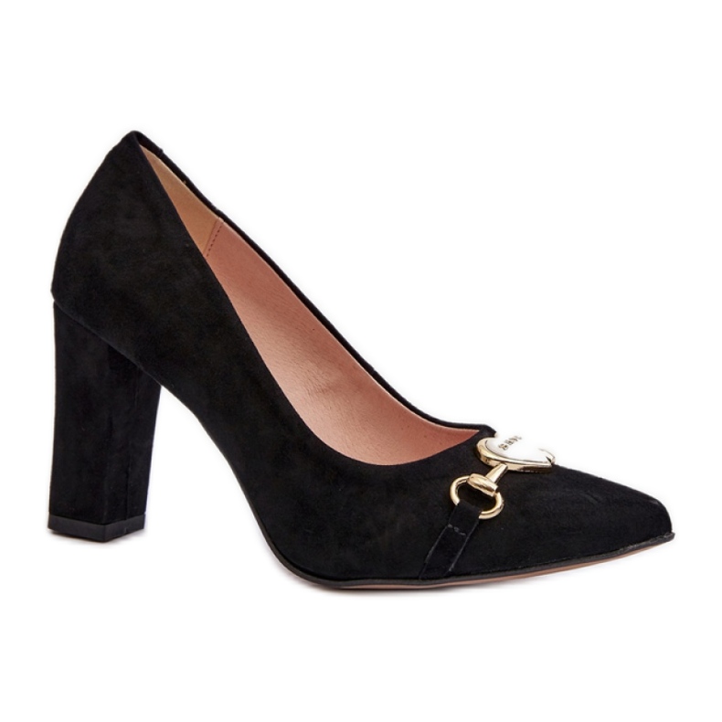 Step in style Pumps Model Zazoo 2453/OS Black Mocka - Steg i stil svart