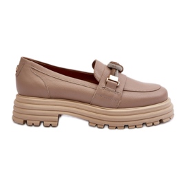 Step in style Loafers Modell Laura Messi 2780/252 Mörkbeige - Steg i stil