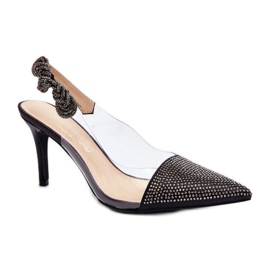 Step in style Model Da MR1966-11 Svarta stiletter - Steg i stil