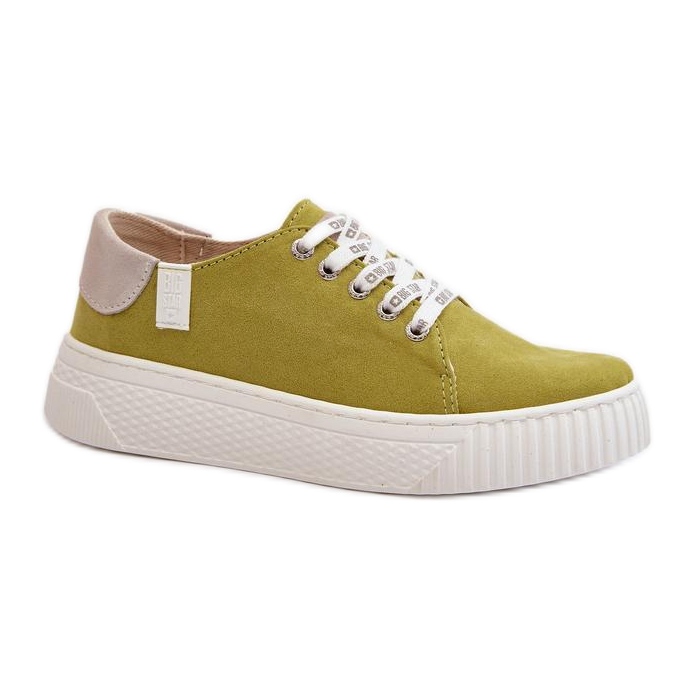 Step in style Sneakers Modell Big Star NN276003 Lime - Steg i stil grön