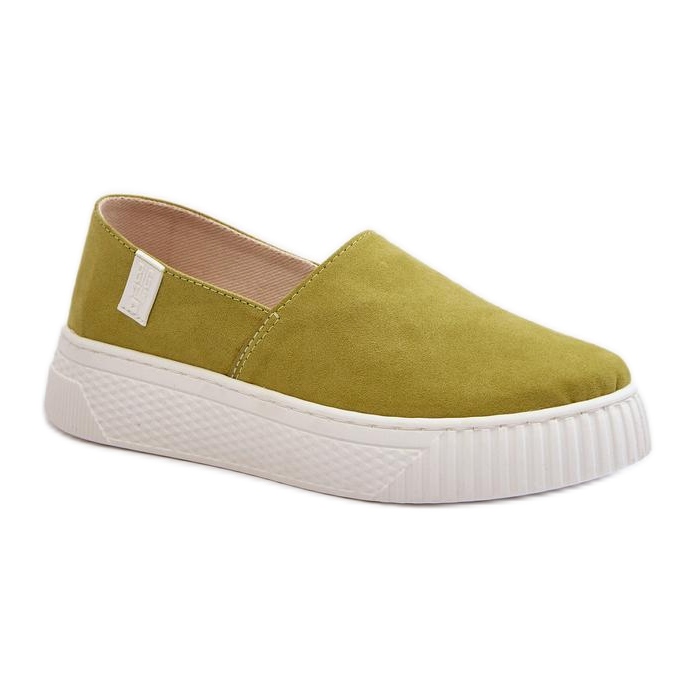 Step in style Sneakers Modell NN276008 Memory Foam System Lime - Steg med stil grön