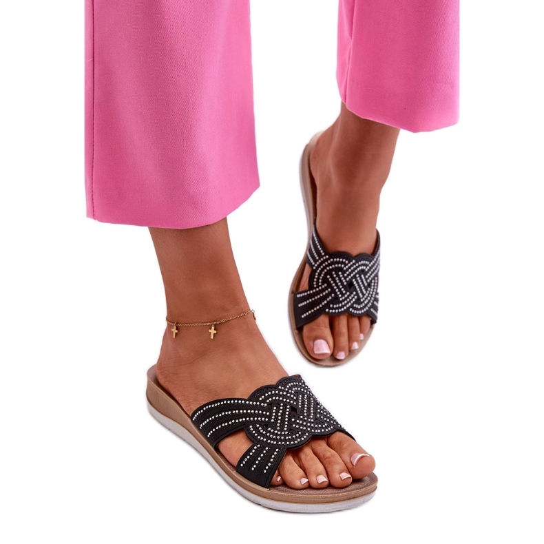 Step in style Sandal flip-flops Modell Inblu BV000037 Svart - Steg i stil