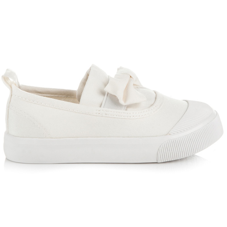 L&H Slip-on sneakers med båge vit
