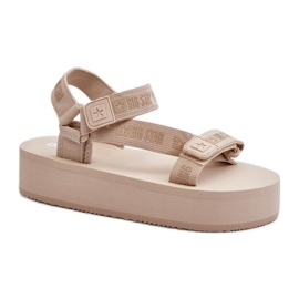 Step in style Sandaler Modell Big Star NN274A528 Beige - Steg i stil