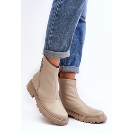 Step in style Stövlar Modell Laura Messi 2620/199 Light Beige - Steg i stil