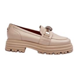 Step in style Loafers Modell Laura Messi 2780 Beige - Steg i stil