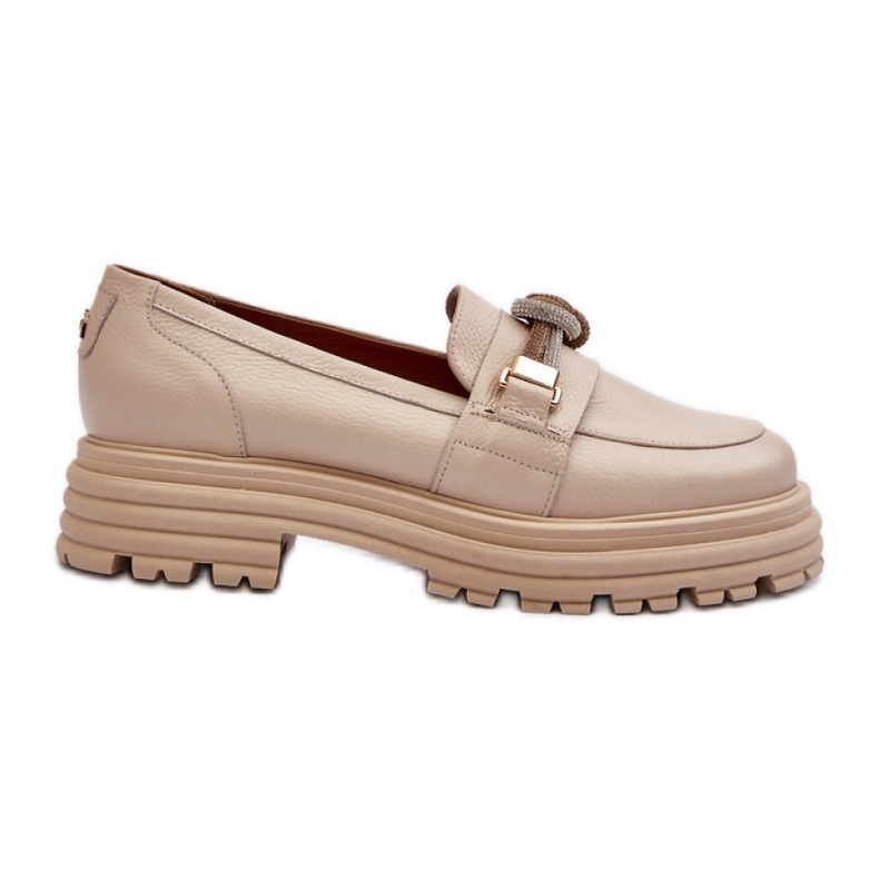 Step in style Loafers Modell Laura Messi 2780 Beige - Steg i stil