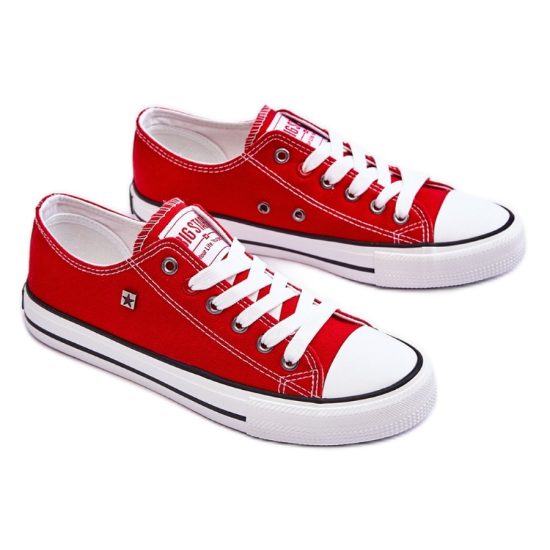 Step in style Sneakers Modell Big Star T274020 Röd - Steg med stil
