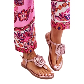 Step in style Flip-flop sandaler Model Carisma QQ-137 Nude - Steg i stil rosa