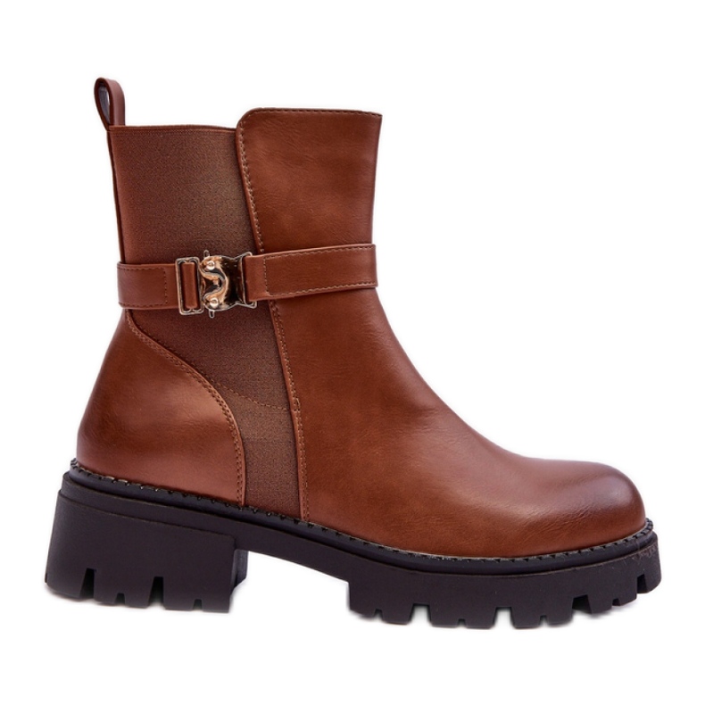 Step in style Chelsea boots Modell Elspetia F35 Brunt Läder - Steg i stil
