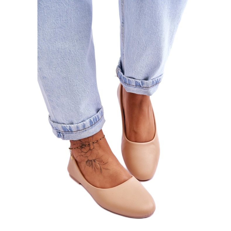 Step in style Ballerinaskor Modell Stacee 9BL02-1029 Beige - Steg i stil