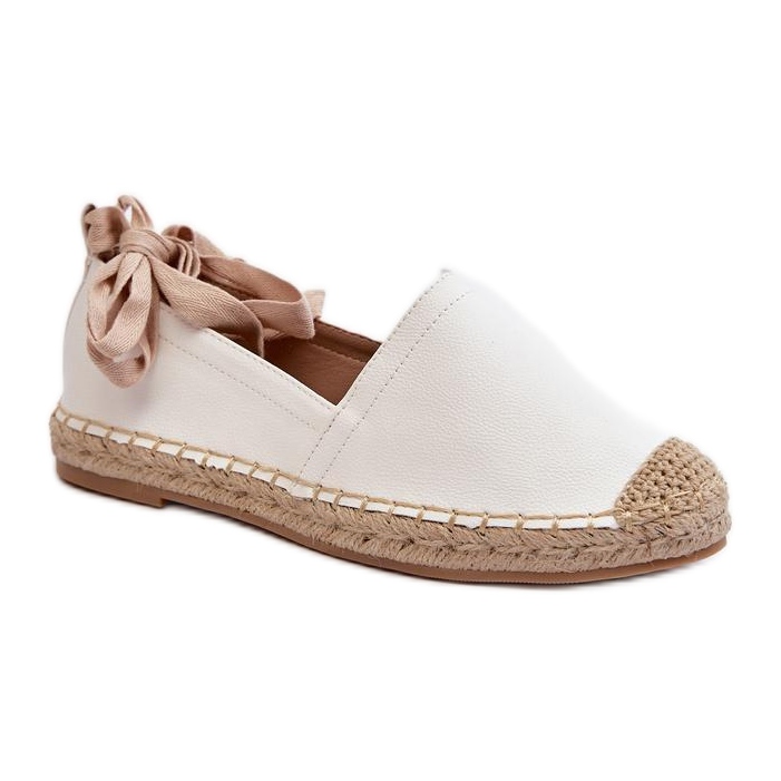 Step in style Espadrillor Modell Ismanne B-727 Vit - Steg i stil