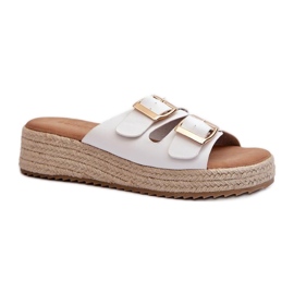 Step in style Sandal flip-flops modell Zaloemi C-315 Vit - Steg i stil