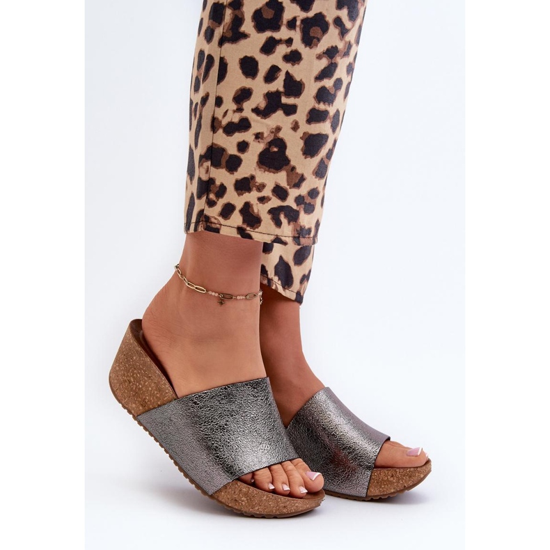 Step in style Sandal flipflops Modell Zazoo 40291 Grafit - Steg i stil grå