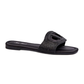 Step in style Sandal flip-flops Modell Dimrose LT06 Svart - Steg i stil