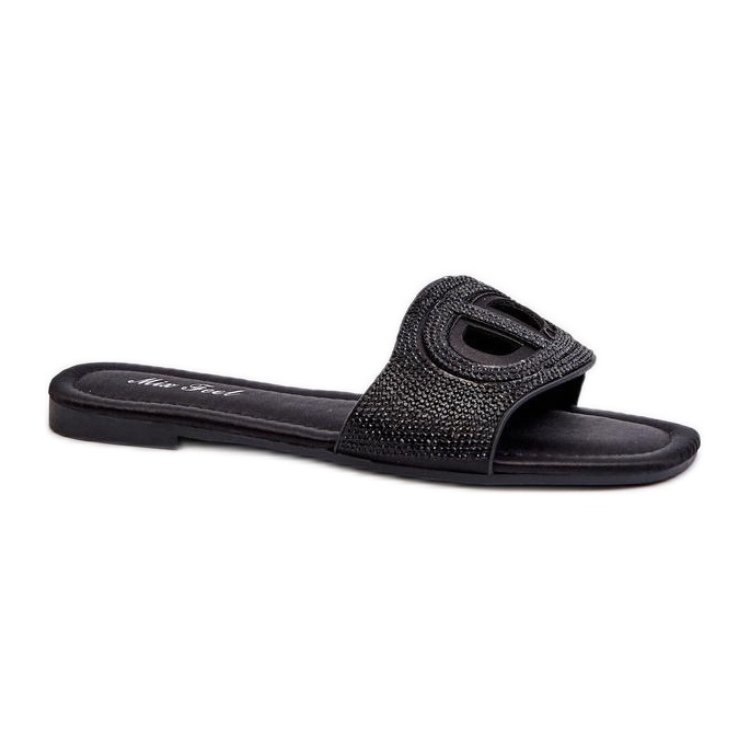 Step in style Sandal flip-flops Modell Dimrose LT06 Svart - Steg i stil