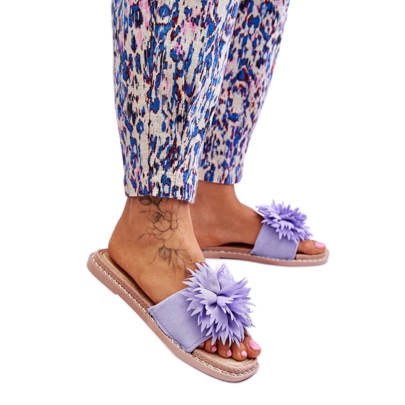 Step in style Sandal flip-flops modell Giorgia LS-118 Violet - Steg i stil violett
