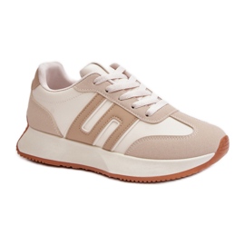 Step in style Sportskor Modell Thari 1W-N1 Beige - Steg i stil