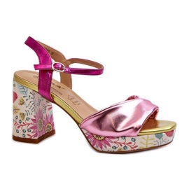 Step in style Sandaler Model Da CR980 Rosa - Steg i stil