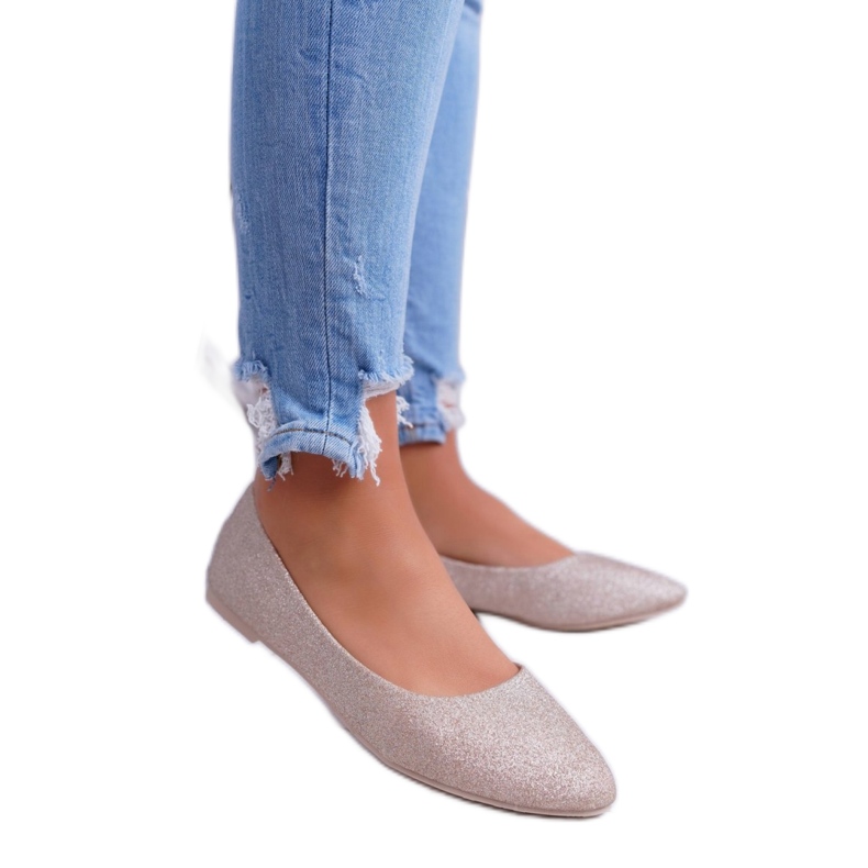 Step in style Balettlägenheter Modell Tiffy CC200P Guld - Steg i stil