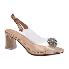 Step in style Sandaler Model Da MR38-454 Guld - Steg i stil