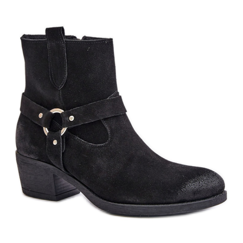 Mockastövlar Modell Zazoo Black svart