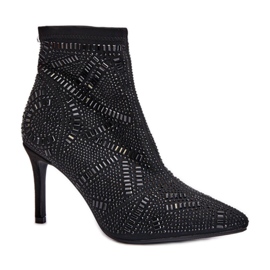 S.Barski HY42-161 Svarta stövlar